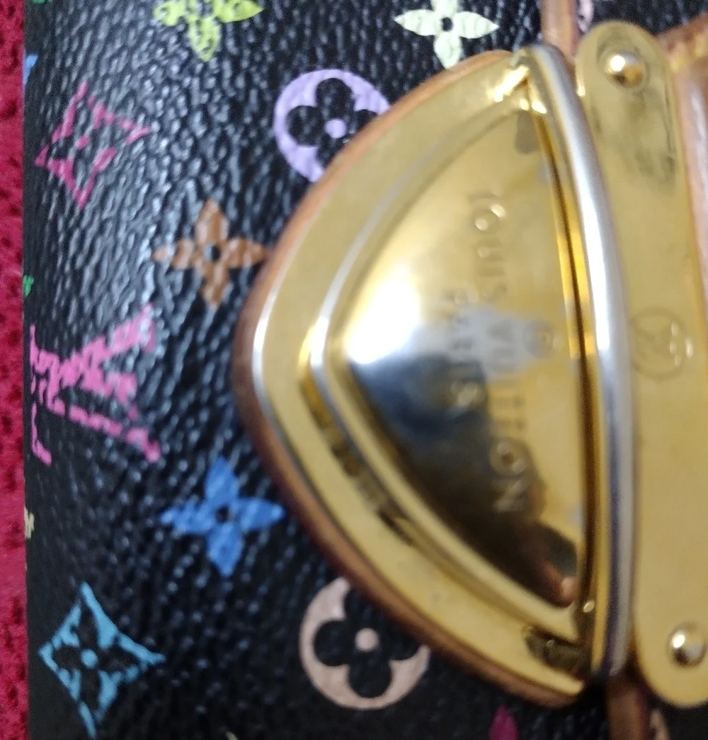 Louis Vuitton Murakami Multicolor Monogram Wallet/Clutch